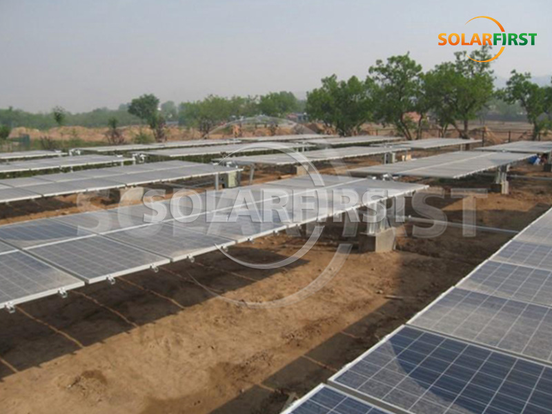 青海600KWp平单轴跟踪