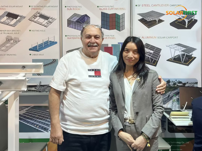 Solar First 在中东能源2025展会上展示其专业技术：揭秘光伏机遇