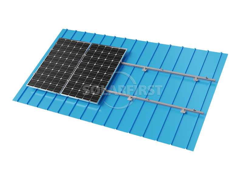 The SF Metal Roof Mount is a non-penetrating racking solution specifically designed for Klip Lok type metal roofing sheets.