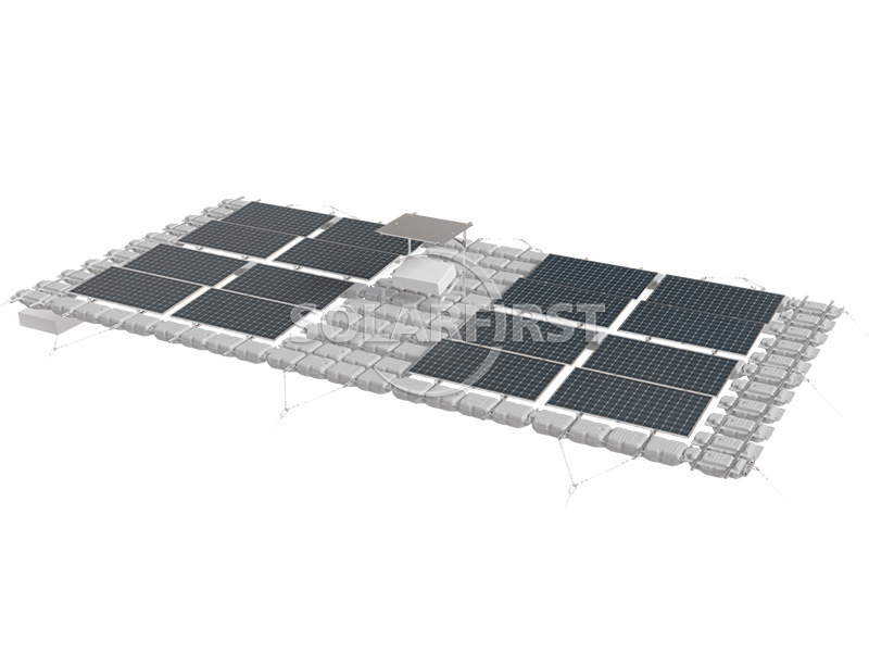 SF Floating Solar Mount (TGW03) is a third-generation floating solar system engineered for superior performance across diverse water environments and demanding conditions. It offers broad applicability in lakes, rivers, fish ponds, open-pit mines, and res