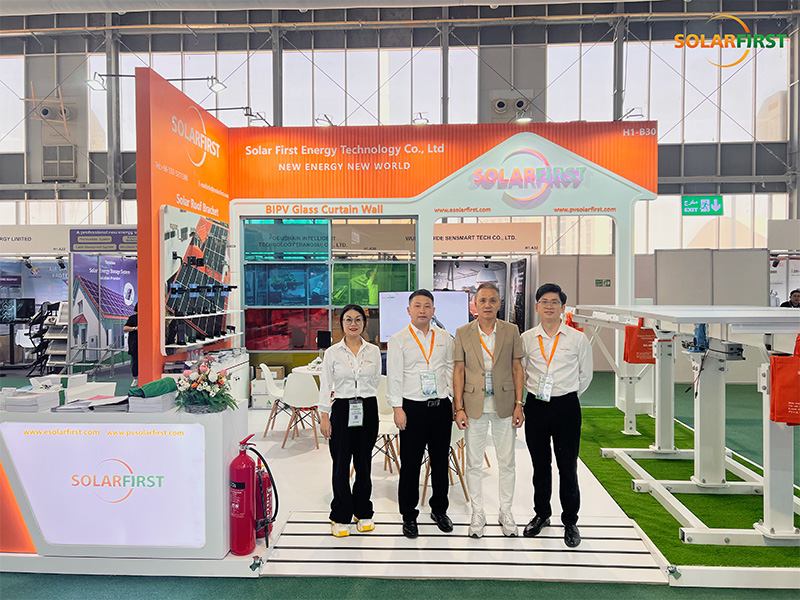 Solar First集团闪耀沙特光伏展，全场景解决方案引关注